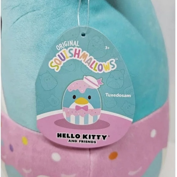 Squishmallow 12" Hello kitty and Friends Sanrio Tuxedosam NWT - Picture 2 of 12